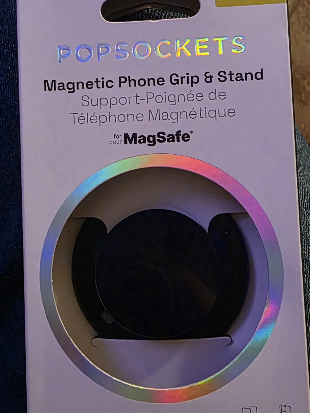 PopSocket Magnetic Phone Grip & Stand – Metallic Navy Blue